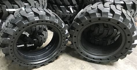 12x16.5 solid skid steer tire